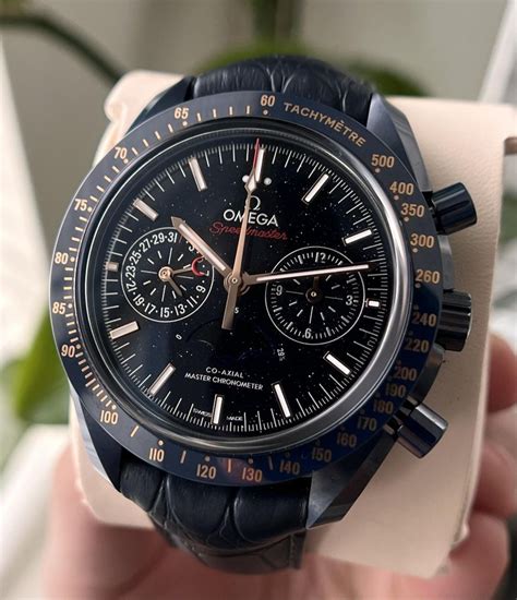 omega speedmaster moonphase aventuring